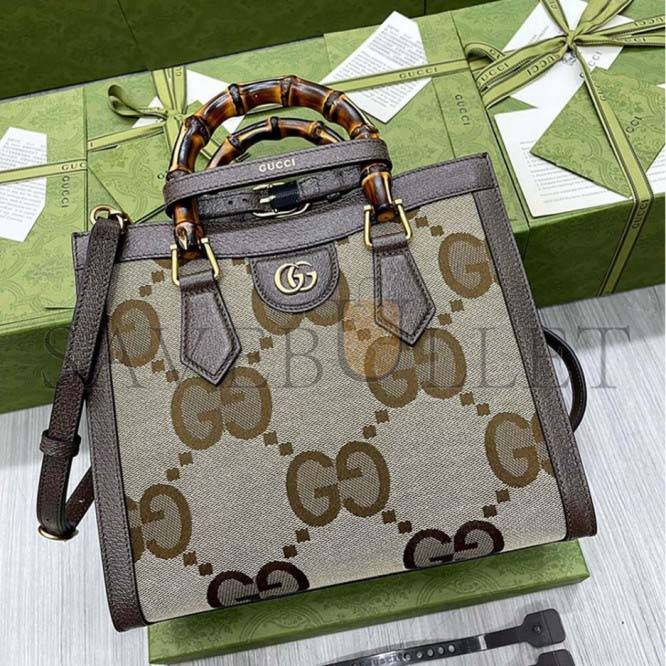 G*u*i diana jumbo gg small tote bag 660195 (27*24*11cm)